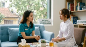 Tâm Lý Học Đường: Hiểu Để Đồng Hành Cùng Con Chinh Phục Tri Thức - Trị liệu tâm lý cho trẻ