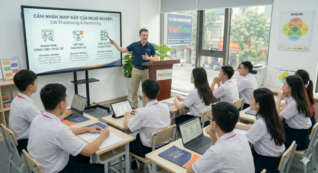 Tư Vấn Hướng Nghiệp Thực Chiến: Bước Ra Khỏi Sách Vở Để Chạm Tay Vào Ước Mơ